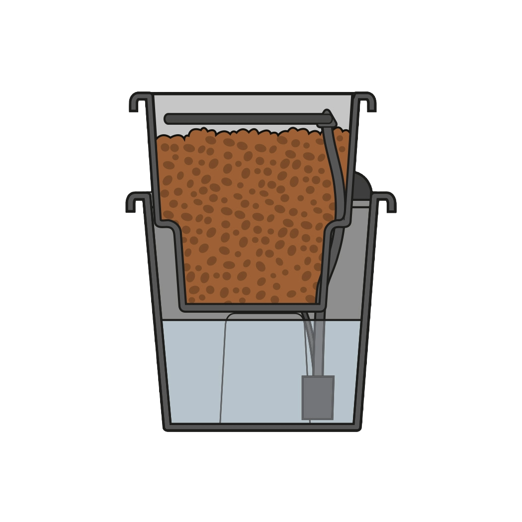 PLANT!T - Gemini Single Plant RDWC Hydroponic System