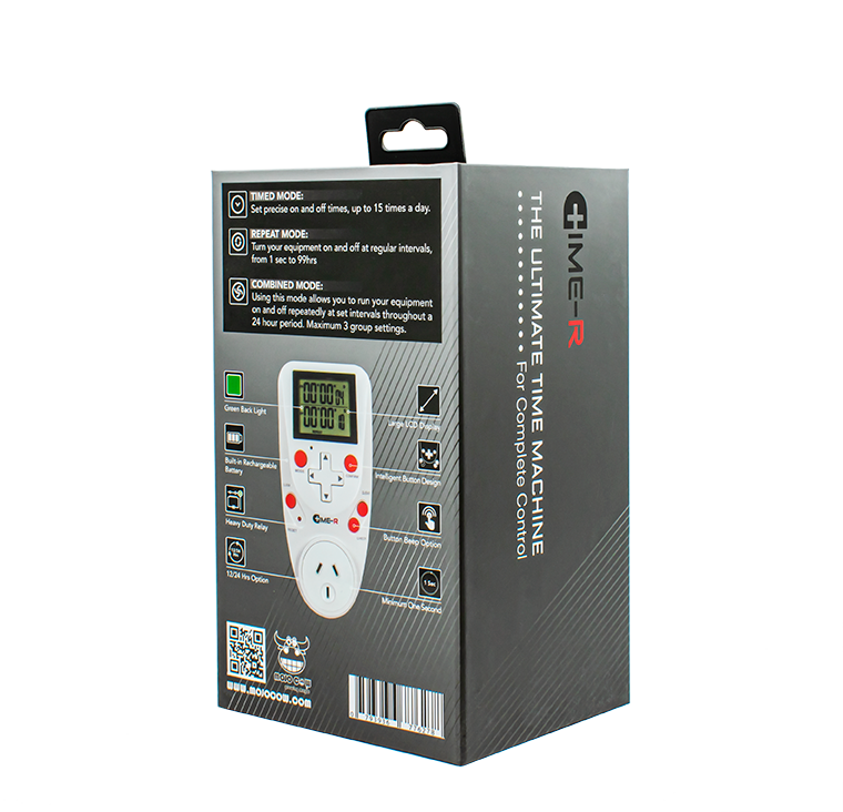 TIME-R - Digital Minute/Seconds Timer/Pump Timer/Hydroponic Timer